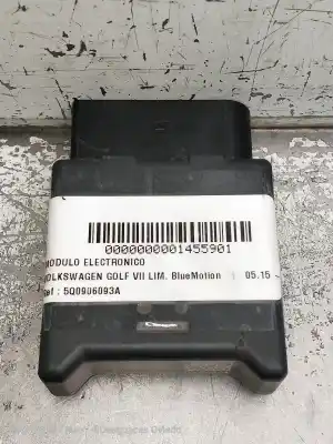 Автозапчастина б/у ЕЛЕКТРОННИЙ МОДУЛЬ для VOLKSWAGEN GOLF VII LIM. (5G1)  Посилання на OEM IAM 5Q0906093A  