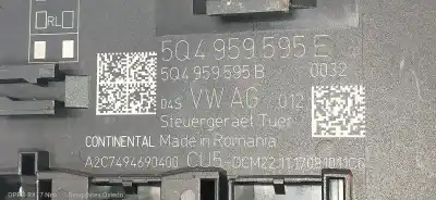 Автозапчасти б/у электронный модуль за skoda superb (3v3) active ссылки oem iam 5q4959595e  5q4959595b a2c7494690400