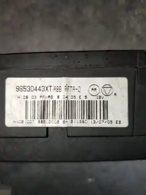 Peça sobressalente para automóvel em segunda mão comando de sofagem (chauffage / ar condicionado)  por citroen c3 1.4 referências oem iam 96530443xt  