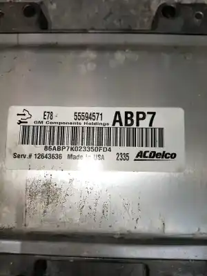 Tweedehands auto-onderdeel ecu motorcontroller voor opel corsa d 1.2 cat (a 12 xer / ldc) oem iam-referenties 55594571  12643636