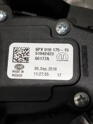 Автозапчасти б/у педальный потенциометр за jeep compass (mp, m6, mv, m7) 1.4 multiair 4x4 ссылки oem iam 6pv01017515  51942423