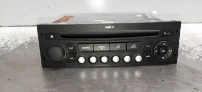 Peça sobressalente para automóvel em segunda mão sistema de áudio / rádio cd por citroen c4 picasso exclusive plus referências oem iam 96646223xt