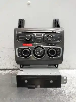 Peça sobressalente para automóvel em segunda mão sistema de áudio / rádio cd por citroen c4 lim. collection referências oem iam 9666027477