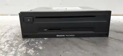 Peça sobressalente para automóvel em segunda mão sistema de áudio / rádio cd por skoda octavia combi (5e5) ambition referências oem iam 5e0035819a