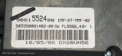 Second-hand car spare part multifunction display for citroen c6 básico oem iam references 9661552480  