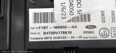 Second-hand car spare part multifunction display for ford fiesta (ccn) trend oem iam references f1bt18b955ga  
