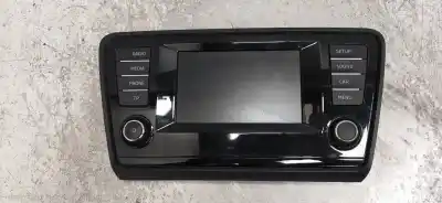 Peça sobressalente para automóvel em segunda mão display gps / multimídia por skoda octavia combi (5e5) ambition referências oem iam 5e0919605