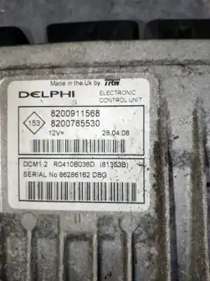 Автозапчасти б/у блок управления двигателем за dacia logan prestige ссылки oem iam 8200785530  8200911568