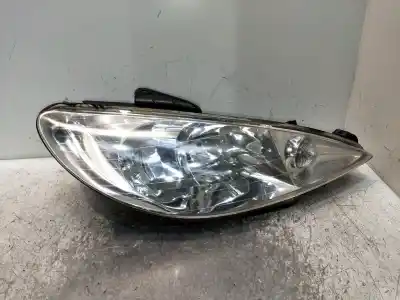 Second-hand car spare part right headlight for peugeot 206 berlina xs-line oem iam references   