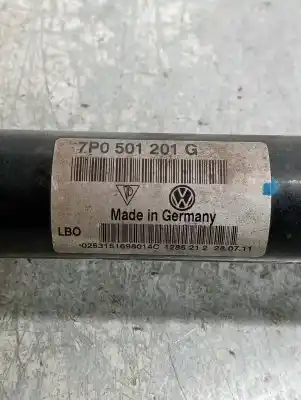Автозапчастина б/у трансмісія задня права для porsche cayenne (typ 92aa) diesel посилання на oem iam 7p0501201g  