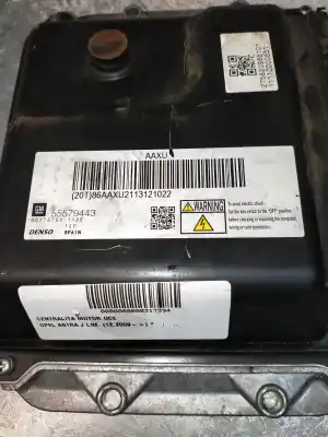 Second-hand car spare part ecu engine control for opel astra j lim. enjoy oem iam references 55579443  mb2757001190
