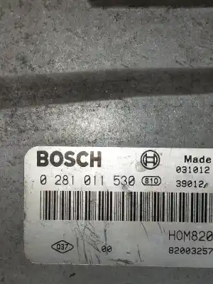 Second-hand car spare part ecu engine control for renault trafic combi (ab 4.01) 1.9 diesel oem iam references 0281011530  