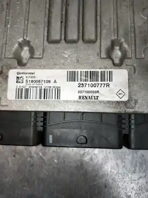 Second-hand car spare part ecu engine control for renault fluence expression oem iam references s180067109  237100777r