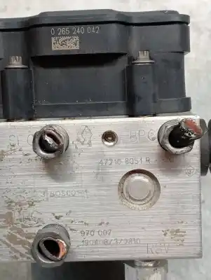 Peça sobressalente para automóvel em segunda mão abs por renault zoe limited 72 cv / 53 kw referências oem iam 472108051r  0265240042