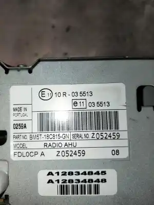 Peça sobressalente para automóvel em segunda mão sistema de áudio / rádio cd por ford focus lim. (cb8) ambiente referências oem iam bm5t18c815gn  