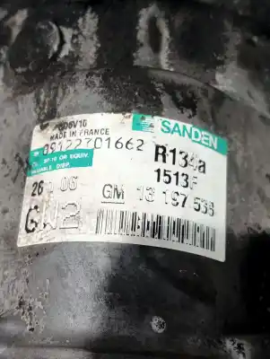 Second-hand car spare part air conditioning compressor for opel corsa c cosmo oem iam references 13197538  