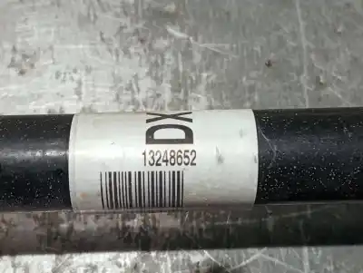 Peça sobressalente para automóvel em segunda mão transmissão dianteira direita por opel corsa d corsa d referências oem iam 13248652  