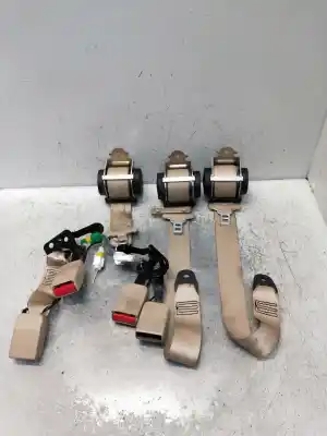 Second-hand car spare part rear seat belts set for peugeot 607 (s2) diamante pack oem iam references 