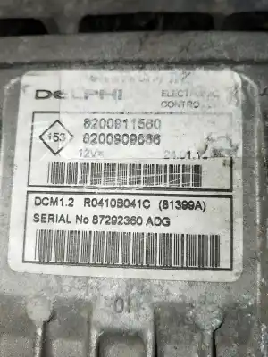 Second-hand car spare part ecu engine control for renault kangoo * oem iam references 8200909666  8200311560