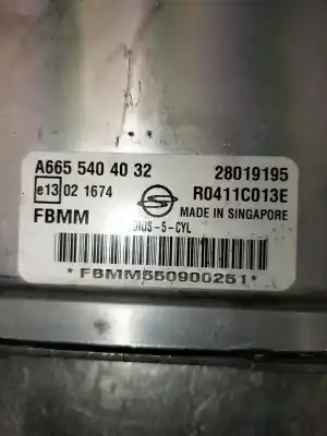 Second-hand car spare part ecu engine control for ssangyong rodius xdi oem iam references r0411c013e 28019195 a6655404032