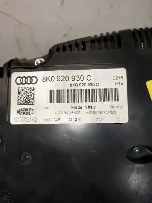 Peça sobressalente para automóvel em segunda mão quadrante por audi a4 berlina (b8) 2.0 16v tdi referências oem iam 8k0920930c  503001523402