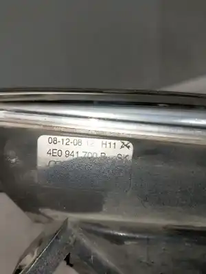 Pezzo di ricambio per auto di seconda mano luce fendinebbia destra per audi a8 (4e2) 4.2 v8 40v riferimenti oem iam 4e0941700b  