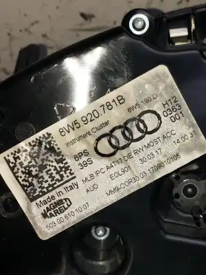 Автозапчастина б/у панель інструментів для audi a4 avant (8w5) advanced edition посилання на oem iam 8w5920781b  