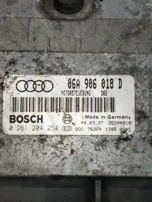 Автозапчастина б/у ебу контролер двигуна для audi a3 (8l) * посилання на oem iam 0261204254  06a906018d
