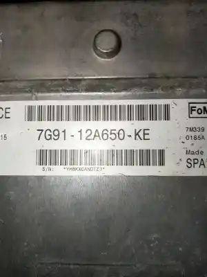 Second-hand car spare part Ecu Engine Control for FORD GALAXY (CA1) Ghia OEM IAM references 7G9112A650KE  