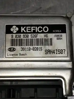 Second-hand car spare part ecu engine control for kia picanto 1.0 lx oem iam references 9030930526f  3911002015