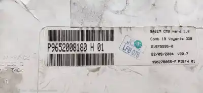 Peça sobressalente para automóvel em segunda mão quadrante por citroen c3 1.4 16v sensodrive x-tr referências oem iam p9652008180h  216755950