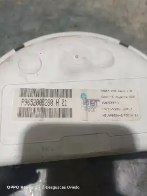 Peça sobressalente para automóvel em segunda mão quadrante por citroen c3 1.4 hdi exclusive referências oem iam p9652008280h  216755971