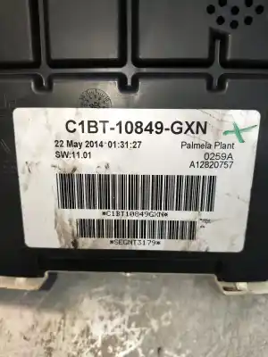 Second-hand car spare part dashboard for ford fiesta vi (cb1, ccn) 1.5 tdci oem iam references c1bt10849gxn  