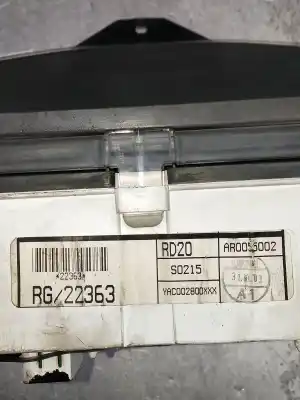 Second-hand car spare part dashboard for mg serie 45 (rt) classic oem iam references ar0055002 yac002800xxx rg22363 s0215