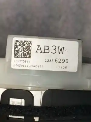 Recambio de automóvil de segunda mano de cuadro instrumentos para opel astra j lim. cosmo referencias oem iam 13356298  600775881