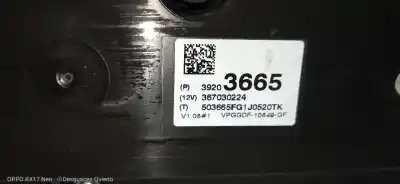 Peça sobressalente para automóvel em segunda mão quadrante por opel zafira (c) excellence start/stop referências oem iam 39203665  367030224