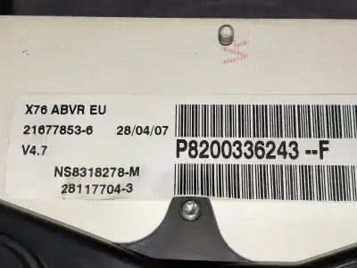 Second-hand car spare part dashboard for renault kangoo (f/kc0) confort expression oem iam references p8200336243f ns8318278m 216778536 Second-hand car spare part dashboard for renault kangoo (f/kc0) confort expression oem iam references p8200336243f ns8318278m 216778536