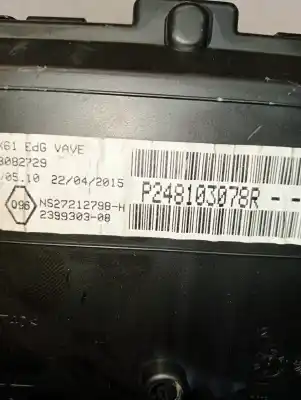 Peça sobressalente para automóvel em segunda mão quadrante por renault kangoo profesional referências oem iam p248103078r  239930308