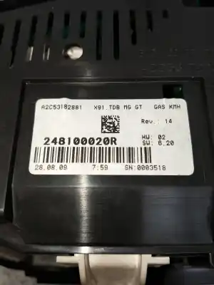 Peça sobressalente para automóvel em segunda mão quadrante por renault laguna coupe initiale referências oem iam 248100020r  a2c53182881