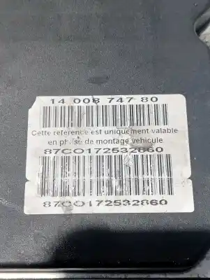 Pezzo di ricambio per auto di seconda mano abs per citroen c8 hdi 120 collection riferimenti oem iam 0265950319 9649988180 0265234037