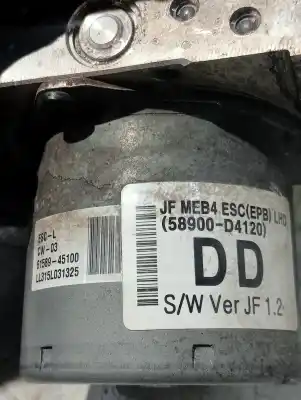 Second-hand car spare part abs for kia optima vision oem iam references d458930720 58900d4120 58920d4120