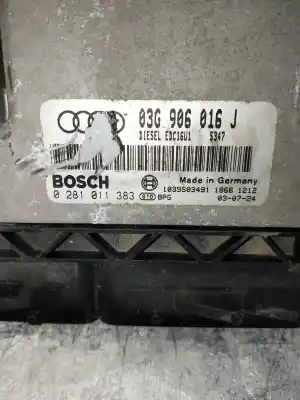 Second-hand car spare part ecu engine control for audi a3 (8p) 1.9 tdi oem iam references 0281011383  03g906016j