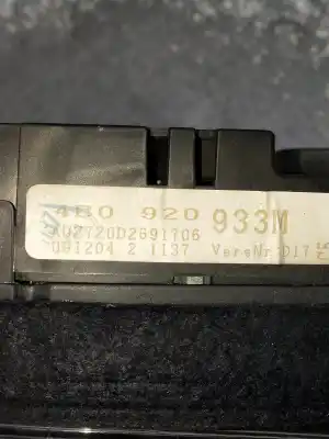 Peça sobressalente para automóvel em segunda mão quadrante por audi a6 avant (4b5) 1.9 tdi referências oem iam 110080128004  4b0920933m