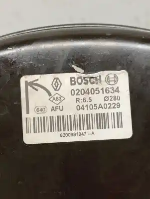 Автозапчасти б/у тормозной серво за renault kangoo dynamique ссылки oem iam 0204051634  8200891047a