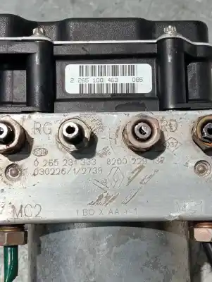 Автозапчастина б/у абс для renault clio ii fase ii (b/cb0) clio посилання на oem iam 8200229137 0265800316 0265231333