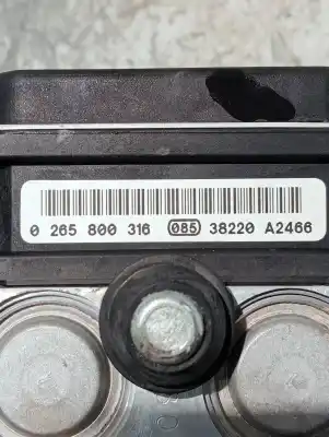 Автозапчастина б/у абс для renault clio ii fase ii (b/cb0) clio посилання на oem iam 8200229137 0265800316 0265231333