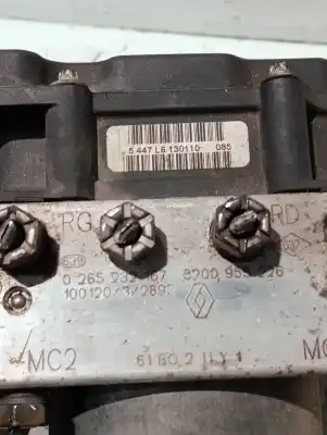 Peça sobressalente para automóvel em segunda mão abs por renault kangoo * referências oem iam 8200955226 0265800498 0265232167