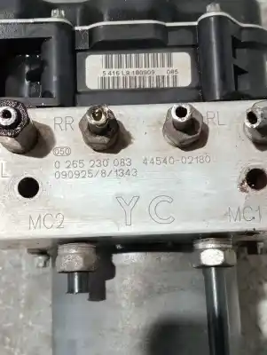 Peça sobressalente para automóvel em segunda mão abs por toyota auris auris (2006-2012) referências oem iam 4454002180 0265951057 0265230083