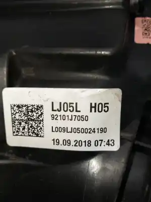 Автозапчастина б/у ліва фара для kia ceed business посилання на oem iam 92101j7050  