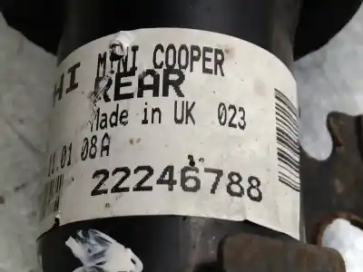 Pezzo di ricambio per auto di seconda mano ammortizzatore posteriore per mini mini (r56) cooper riferimenti oem iam 22246788  